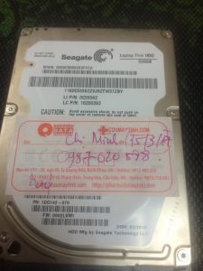 Cứu dữ liệu ổ cứng Seagate 250GB bad 01.06