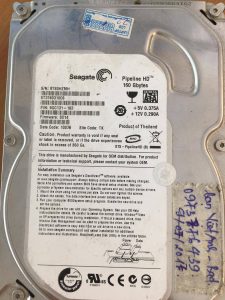 Phục hồi dữ liệu ổ cứng Seagate 160GB bó cơ 30.06