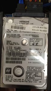 phục hồi dữ liệu ổ cứng Hitachi 500GB recovery 23.06