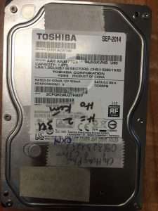 Phục hồi dữ liệu ổ cứng Toshiba 1TB đầu đọc kém 28.02
