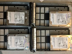 Khôi phục dữ liệu máy chủ Dell với 4HDD x 600GB chuẩn SAS chạy raid 5 lỗi vật lý 1 ổ 15.11.2018 01 2