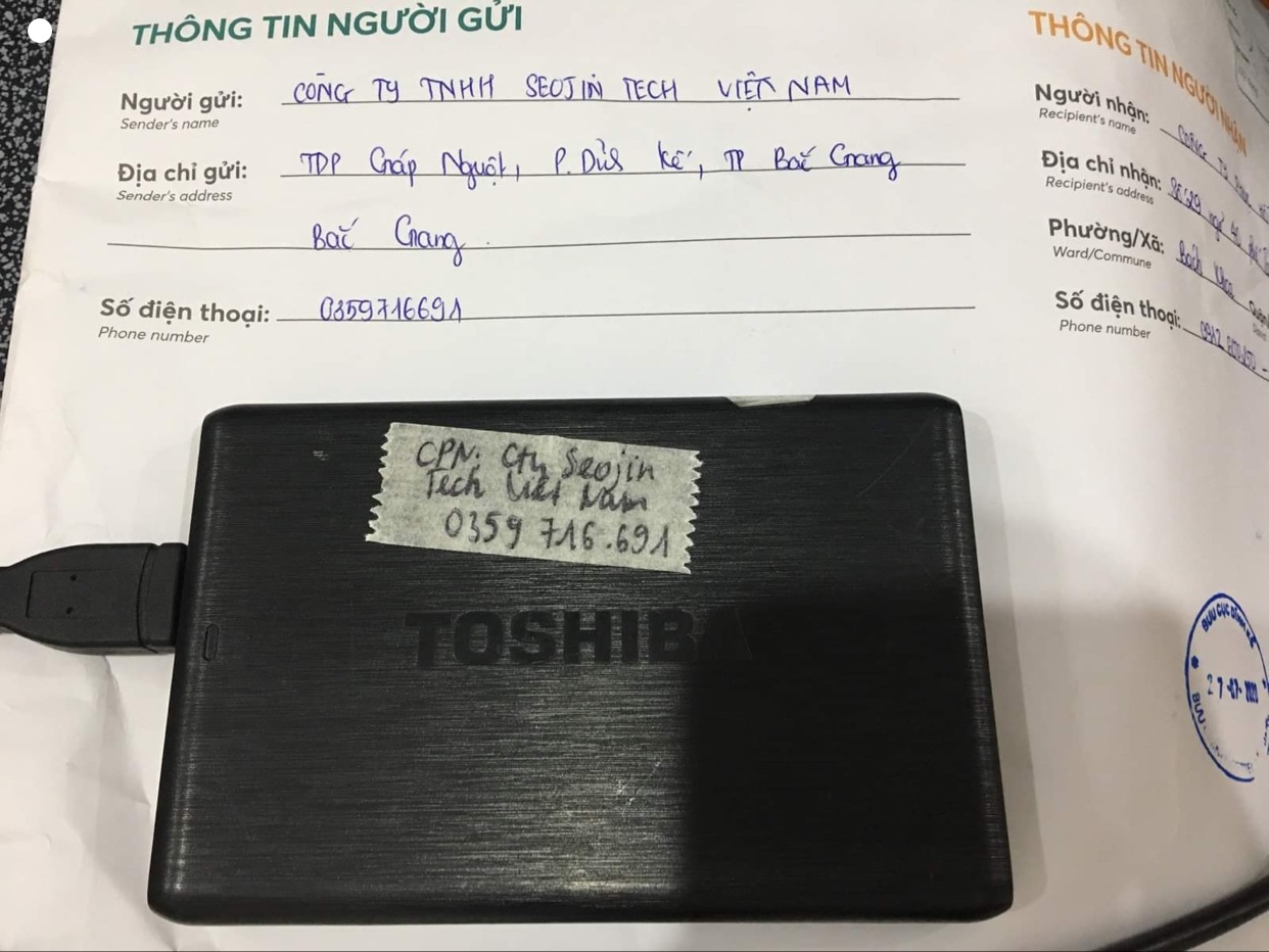 Cứu dữ liệu ổ cứng Samsung 1TB đầu đọc kém tại Bắc Giang 17/08/2020 - cuumaytinh
