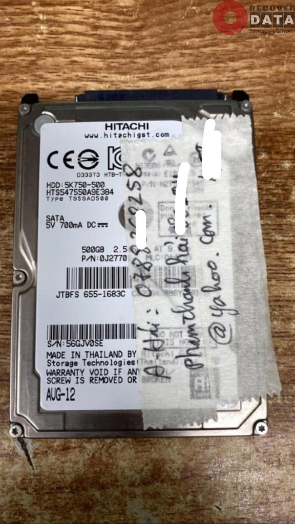 O cung Hitachi 500GB bad 26.06