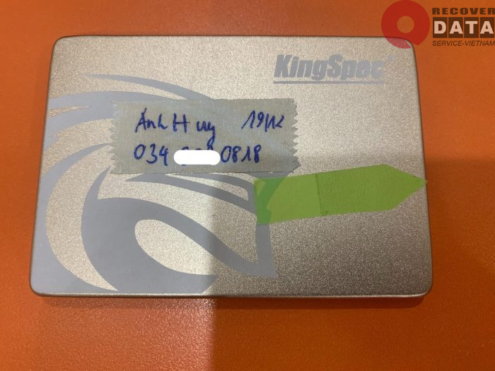 O cung SSD kingspec 120GB loi chip 20.12.2023